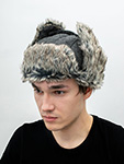Шапка CHRISTYS арт. TRAPPER csk100429 (темно-серый)